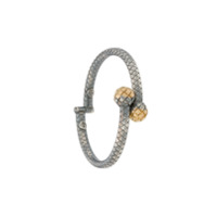 Bottega Veneta Dichotomy cuff bracelet - Prateado