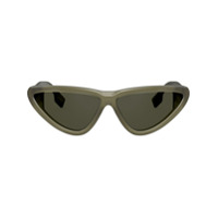 Burberry Eyewear Óculos de sol gatinho - Verde