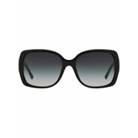 Burberry Eyewear Óculos de sol oversized com armação quadrada - Preto