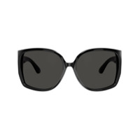 Burberry Eyewear Óculos de sol oversized - Preto