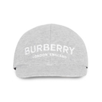 Burberry Kids Embroidered Logo Baseball Cap - Cinza