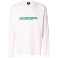 Calvin Klein 205W39nyc Camiseta com logo - Rosa