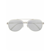 Calvin Klein Óculos de sol aviador - Prateado