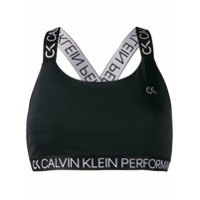 Calvin Klein Underwear Top esportivo com logo - Preto