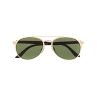 Cartier Eyewear Óculos de sol aviador CT0212S - Dourado