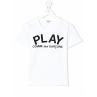 Comme Des Garçons Play Kids Camiseta 'Play' - Branco
