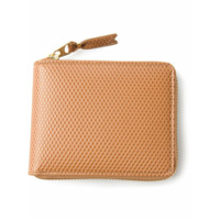 Comme Des Garçons Wallet textured zip around wallet - Neutro