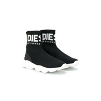 Diesel Kids TEEN S-Serendipity sock sneakers - Preto