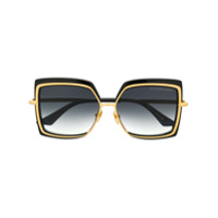 Dita Eyewear Óculos de sol quadrado oversized - Preto