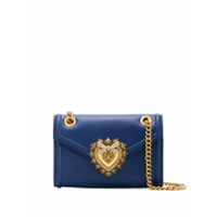 Dolce & Gabbana Bolsa transversal Devotion pequena - Azul