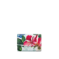 Dolce & Gabbana Carteira com estampa floral - Verde