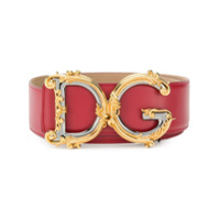 Dolce & Gabbana Cinto DG com aplicações - Vermelho