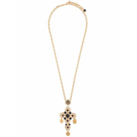Dolce & Gabbana Colar com pingente de cruz - Dourado