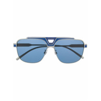 Dolce & Gabbana Eyewear Óculos de sol aviador - Azul