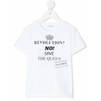 Dolce & Gabbana Kids Camiseta com estampa - Branco