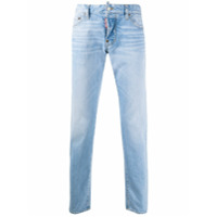 Dsquared2 Calça jeans slim cintura média - Azul
