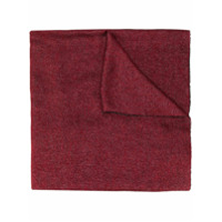 Emporio Armani Cachecol de tricô - Vermelho