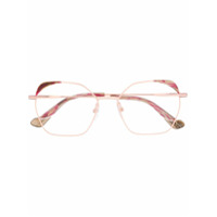 Etnia Barcelona Armação de óculos quadrada oversized - Rosa