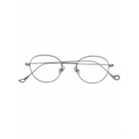 Eyepetizer Armação de óculos redonda - Metálico