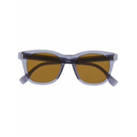 Fendi Eyewear Óculos de sol com armação transparente - Azul