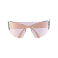 Fendi Eyewear Óculos de sol máscara FFreedom - Preto