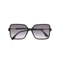 Fendi Eyewear Óculos de sol quadrado oversized - Preto