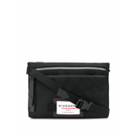 Givenchy Bolsa carteiro com patch de logo - Preto