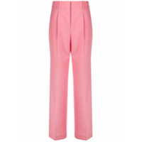 Givenchy Calça de alfaiataria cintura alta - Rosa