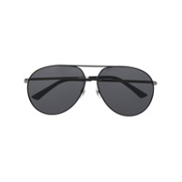Gucci Eyewear Armação de óculos aviador - Preto
