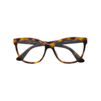 Gucci Eyewear Armação de óculos quadrada - Marrom