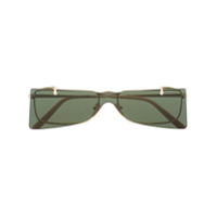 Gucci Eyewear Óculos de sol bicolor - 105 - GREEN