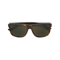 Gucci Eyewear Óculos de sol com armação quadrada - Marrom