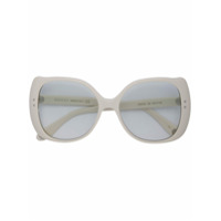 Gucci Eyewear Óculos de sol quadrado oversized - Branco