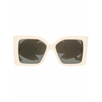 Gucci Eyewear Óculos de sol quadrado oversized - Neutro