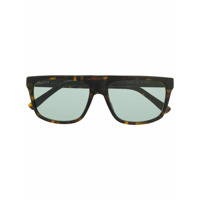 Gucci Eyewear Óculos de sol quadrado tartarua - Marrom