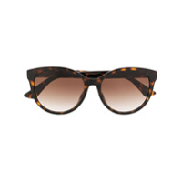 Gucci Eyewear Óculos de sol redondo GG0636SK - Marrom