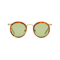 Gucci Eyewear Óculos de sol redondo - Marrom