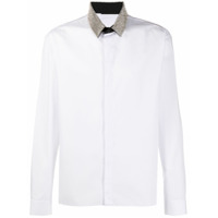 Haider Ackermann Camisa com aplicação no colarinho - Branco