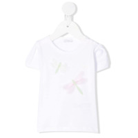 Il Gufo Camiseta com estampa de borboleta - Branco