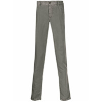 Incotex Calça jeans skinny cintura alta - Cinza