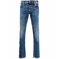 Just Cavalli Calça jeans slim cintura alta - Azul