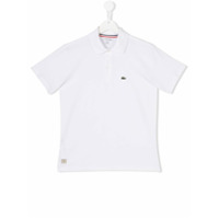 Lacoste Kids Camisa polo mangas curtas - Branco