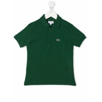 Lacoste Kids Camisa polo mangas curtas com logo - Verde