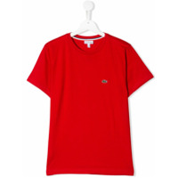 Lacoste Kids Camiseta com bordado de logo - Vermelho