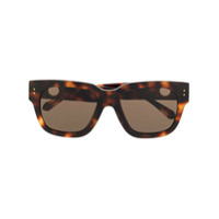 Linda Farrow Óculos de sol Amber D-Frame - Marrom