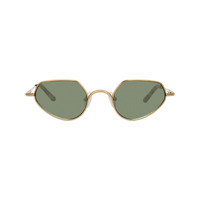 Linda Farrow Óculos de sol quadrado - Marrom