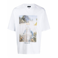 Marcelo Burlon County of Milan Camiseta Holy com estampa fotográfica - Branco