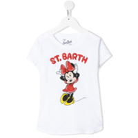 Mc2 Saint Barth Kids Camiseta Emma Minnie Mouse - Branco