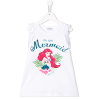 Monnalisa Little Mermaid print T-shirt - Branco