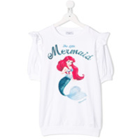 Monnalisa The Little Mermaid print T-shirt - Branco